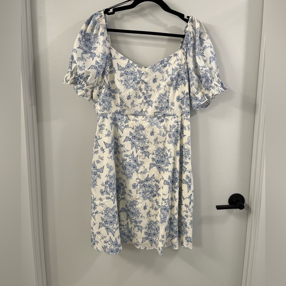 Laundry by Shelli Segal Puff Sleeve Mini Dress - Picture 3 of 5